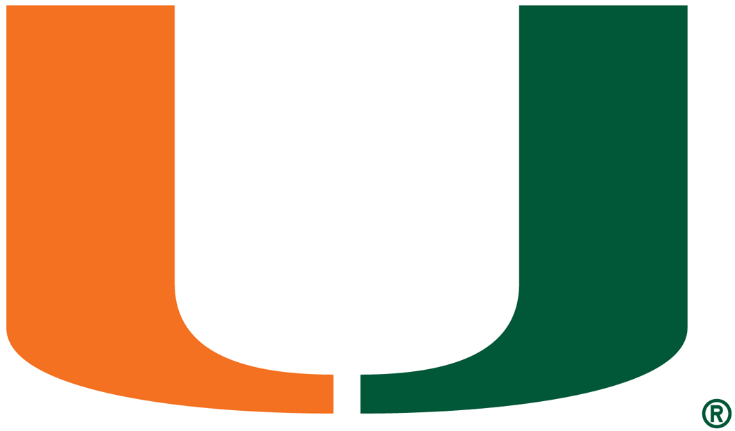 Miami Hurricanes decals